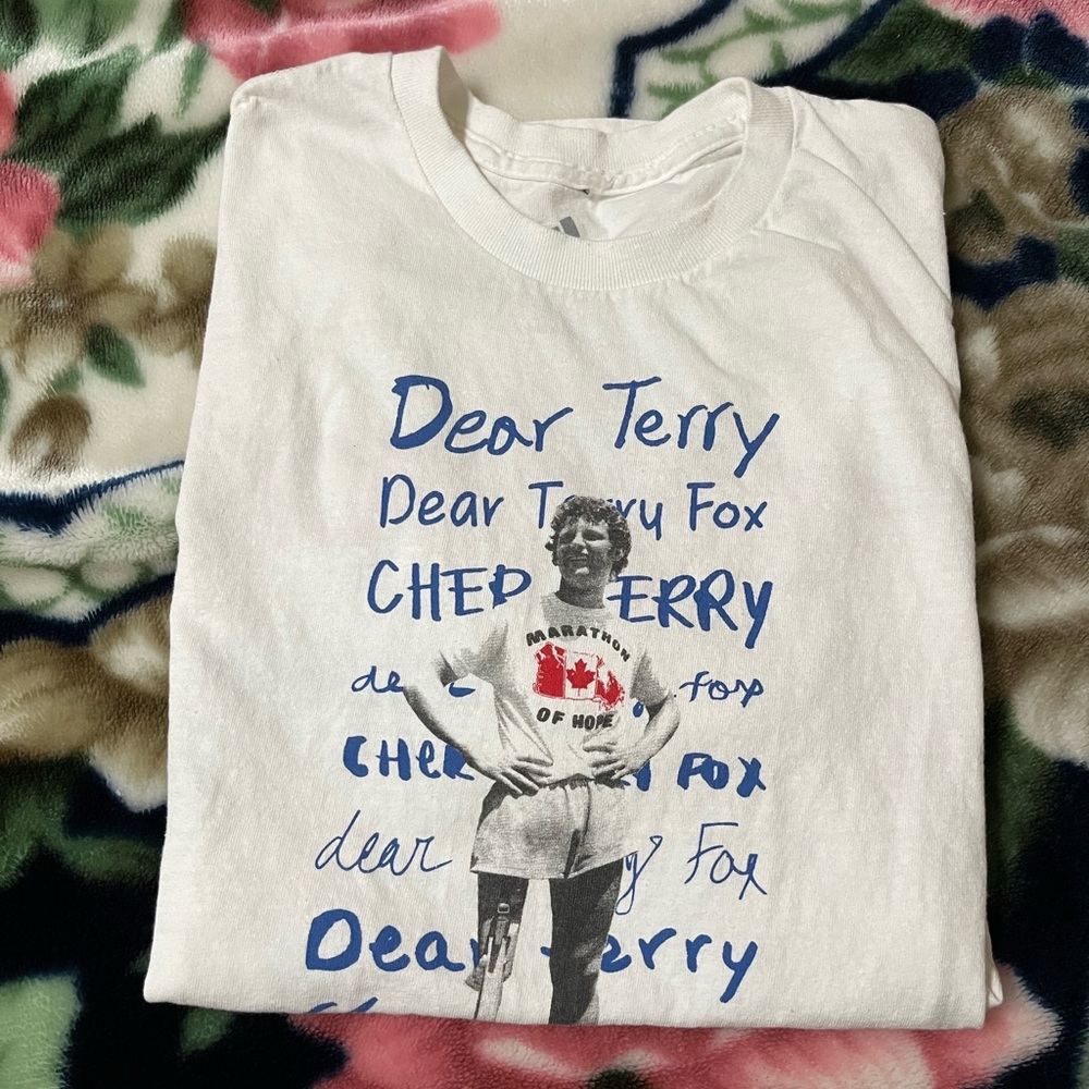 Adidas “Dear Terry” Graphic tee (Designed by Ryan Reynolds)